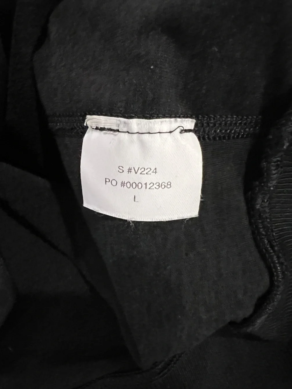 Vuori Sweatshirt Mens Large Black Ponto Performance Crew Neck DreamKnit Sweater